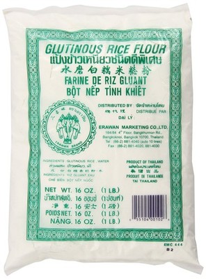 Glutinous Rice Flour 16 Ounce Erawan 16 (Pack of 1) 