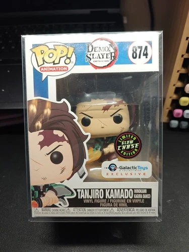 Demon Slayer Tanjiro Kamado Funko Pop 874 Galactic Glow Chase Toys Exclusive