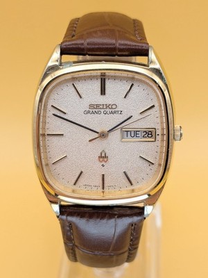 Seiko Grand Quartz 4843-5100 Quartz Men's Watch 1977 Vintage | eBay
