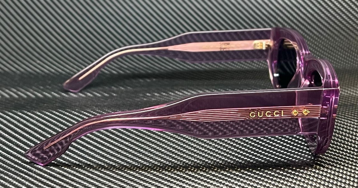 GUCCI GG1215S 003 Violet Blue Women's 51 mm M Size Sunglasses | eBay