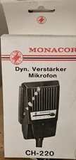 Monacor CH-220 dynamisches Handmikrofon mit integriertem Vorverst&auml;rker Ovp. NOS