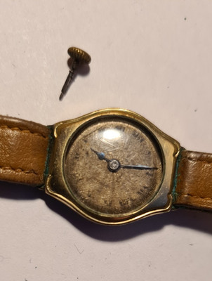 frühe Unicorn Uhrwerk Rarität Swiss Made 17 Rubis Sammler gesetzlich geschützt !