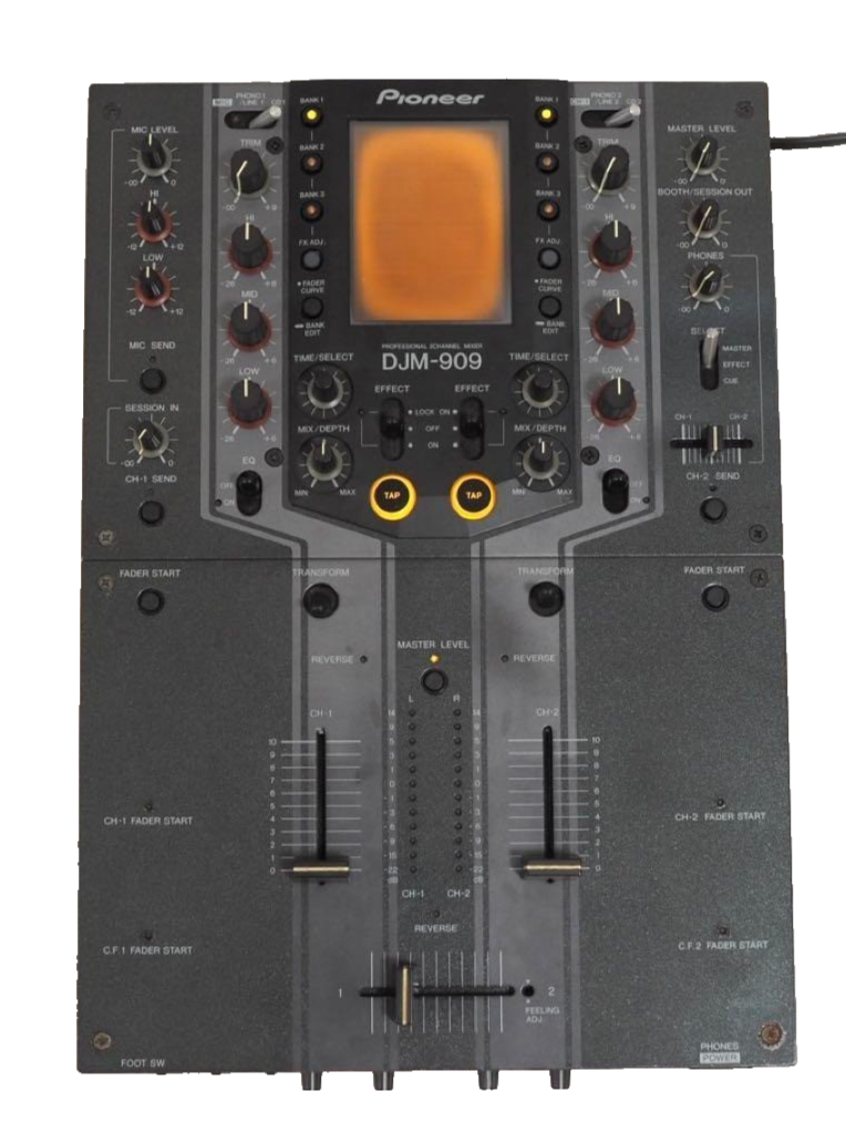 ジャンク品】DJミキサー Pioneer DJM-909