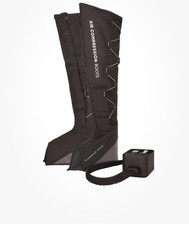 SHARPER IMAGE AIR COMPRESSION BOOTS SMALL/MEDIUM SIZE Inseam 25-31"- BLACK