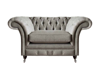 Wohnzimmer Sessel Neu Luxus MöBel Polster Sitz Chesterfield Textil MöBel