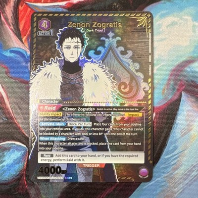 Bandai Union Arena Zenon Zogratis SR Holo Character Card 4000 BP 023