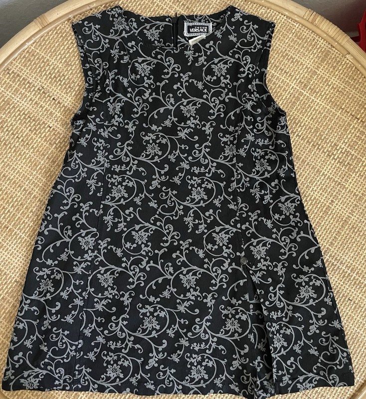 Vintage Young Versace Girls Dress - Size 8