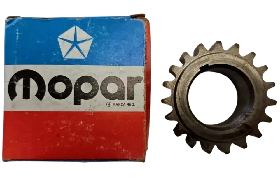 Piñón del árbol de levas de 6 cilindros Chrysler Plymouth Dodge DeSoto 55-59 1630051 nuevo de stock Foto 2 de 4