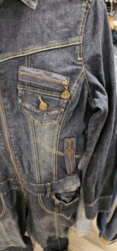 Vintage Beyoncé Dereon Denim Boilersuit/Jumpsuit Size Medium Y2K. Cowboy Carter - Picture 3 of 4