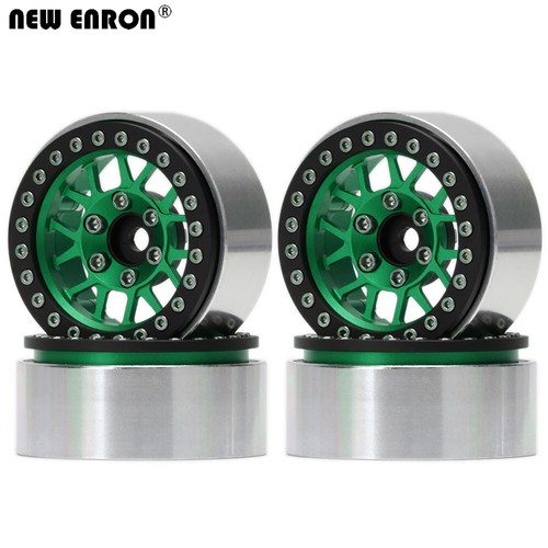 CNC 1.9 inch Alloy Beadlock Wheel Rim for RC 1/10 Axial SCX10 D90 TRX4 CC01 MST - Picture 3 of 58