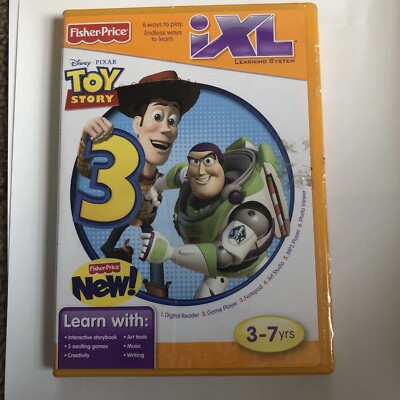 Vtech V.Reader Toy Story 3 Interactive E-Reading System Software 