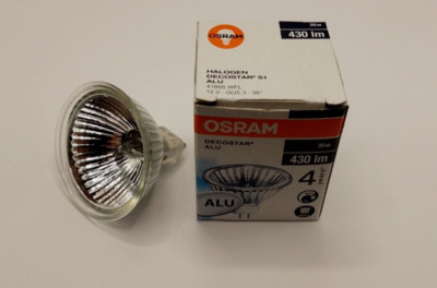 OSRAM 41866 Halogen Decostar 51 ALU 35W 12V GU5.3 36° DIMMBAR! Longlife 4000h