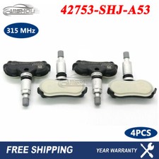 42753-SHJ-A53 4x TPMS TIRE PRESSURE SENSOR For Honda Ridgeline Odyssey Pilot
