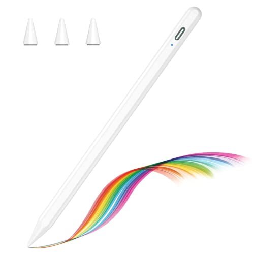 Penna ipad per Apple iPad pencil (2018-2023) con Rifiuto del Palmo, (I5n)