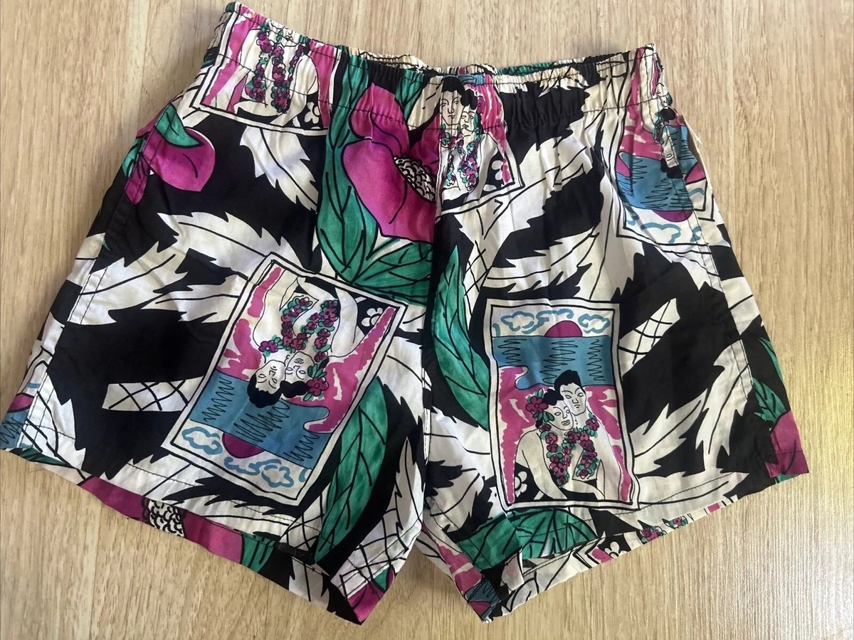 VTG Original CHEETER Jams Shorts Surf Line Hawaii 80s 90s Men