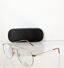 Brand New Authentic JAGUAR Eyeglasses 33711 - 6000 52mm MfL Gold Frame