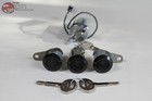 81 93 Mustang Ford Ignition Door Trunk Lock Cylinders Black w Keys New