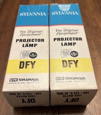 Sylvania DFY Photo Projector Projection Studio Lamp Bulb 1000w 120V Blue Top NOS