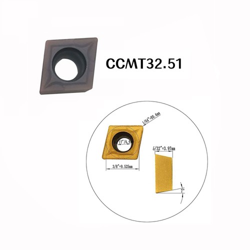 S14X-SCACR/L SCMCN 09-L55 Turning Tool holders+CCMT09T304 32.51 Carbide inserts - Picture 4 of 10