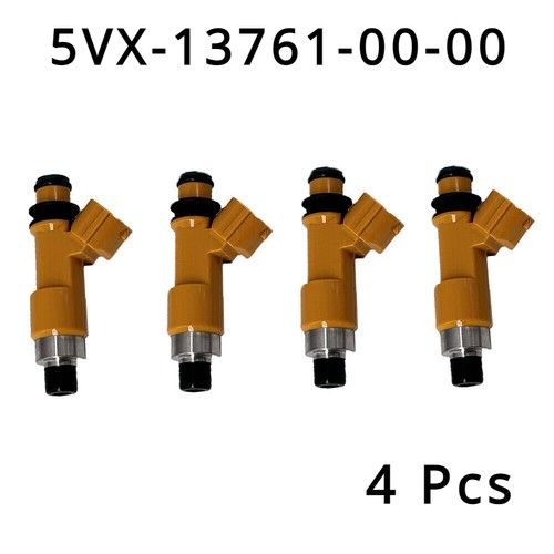 4 Pcs Fuel Injector 5VX-13761-00-00 For 2014-17 FZ6R 2009-2013 FZ6R 2004-09 FZ6, - Picture 2 of 7
