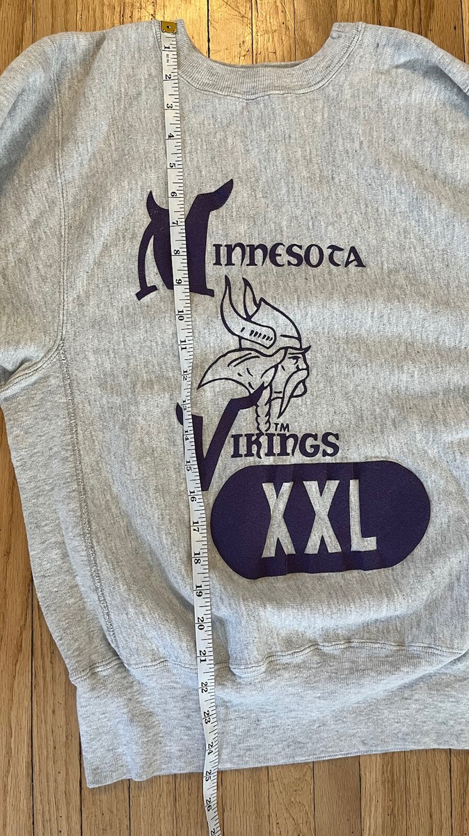 Minnesota Vikings Reverse Weave Champion Mens M EUC Vintage Minnesota Vikings Reverse Weave Champion Mens M EUC Vintage