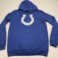 NFL Indianapolis Colts Blue Pullover Hoodie Sweatshirt Youth XL 18