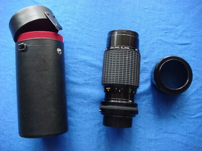 Minolta Sigma Zoom - K2 70-210mm 1:4.5 Multi-Coated Camera Lens Vintage