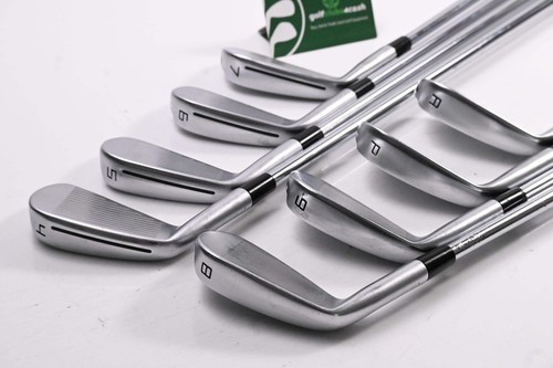 Taylormade P790 2021 Irons / 4-PW+GW / Stiff Flex Project X Rifle Shafts - Picture 4 of 7