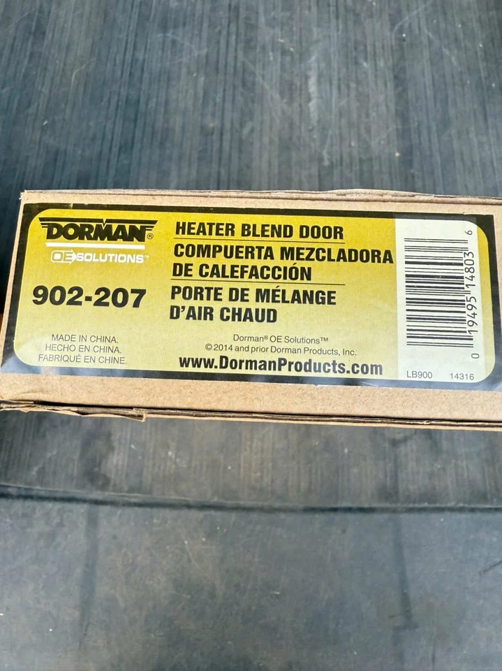 Kit de puerta de mezcla de calentador de climatización Dorman 902-207 para 97-03 F150 97-02 Expedition Foto 2 de 2