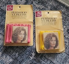 Lot of 2 Vintage 1978 Goody Perm Rod Curlers 14 Medium 430/3  14 Small 430/2