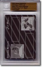 Edison Volquez * Lastings Milledge RC Press Printing Press Plate BGS 1/1