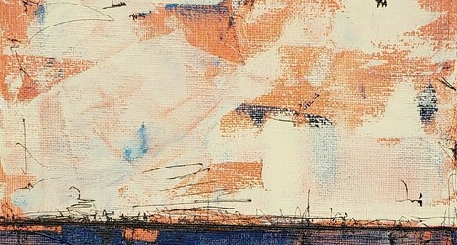 No.988 Original Abstract Modern Minimal Urban Textured Painting By K.A.Davis - Picture 5 of 12