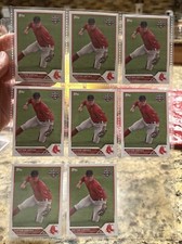 2023 Topps Pro Debut Cutter Coffey (8) Card Lot: Base FCL Red Sox