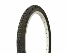 NEW! Original Bicycle Duro Tire In 20 X 1.95 BLACK/BLACK SIDE WALL DB-5026.