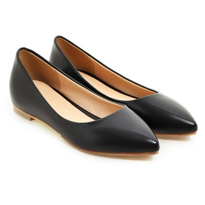 Plus Size Shoes Women Solid Candy Color Patent PU tip Shoes Women Flats Ballet Casual Shoes,3,6.5 Plus Size Shoes Women Solid Candy Color Patent PU tip Shoes Women Flats Ballet Casual Shoes,3,6.5