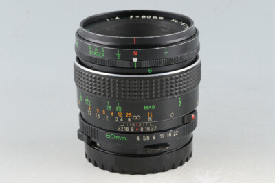 Mamiya-Sekor Macro C 80mm F/4 Lens for Mamiya 645 #52421 H23 | eBay