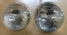Jdm Koito Round High Beam Glass Lens Headlights 13h20 5.75 Inch Sealed Beam 12v
