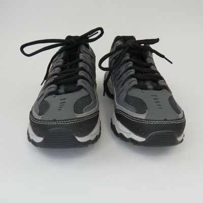 skechers memory foam steel toe work shoes