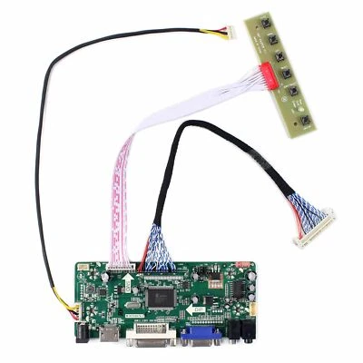 VSDISPLAY For 24 Inch 1920x1080 24" G240HW01 V1 V0 H-D VGA AV USB Controller Board