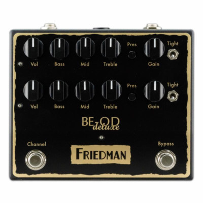 New Friedman BE-OD Deluxe Overdrive Guitar Effects Pedal