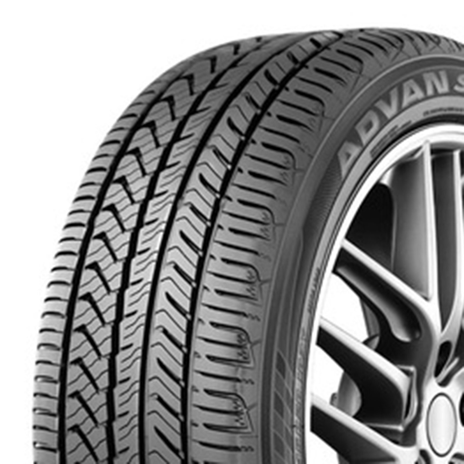 1 New 255/35R20 Yokohama Advan Sport A/S+ 4 Ply Tire 2553520 | eBay