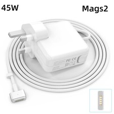 Mac Book Air/Pro Charger 45W T-Tip Power Adapter A1435 A1436 Mags 2 after 2012