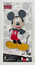 NEW Disney Mickey Mouse Full Body Sew on Embroidered Applique Patch Large 5.5"