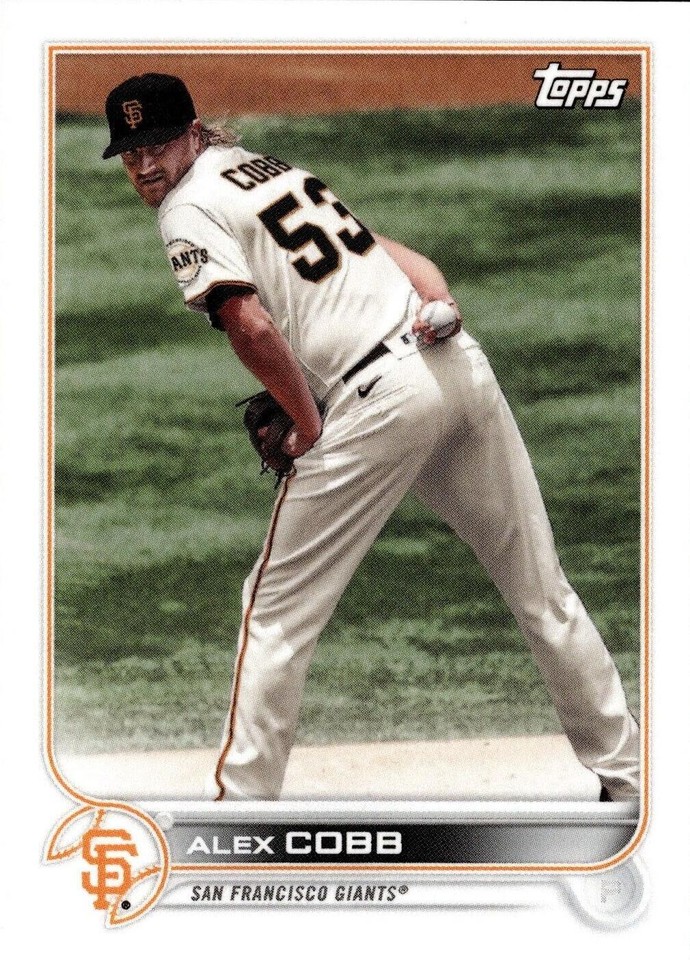 2022 Topps Mini - Alex Cobb #359 - 1 of 1