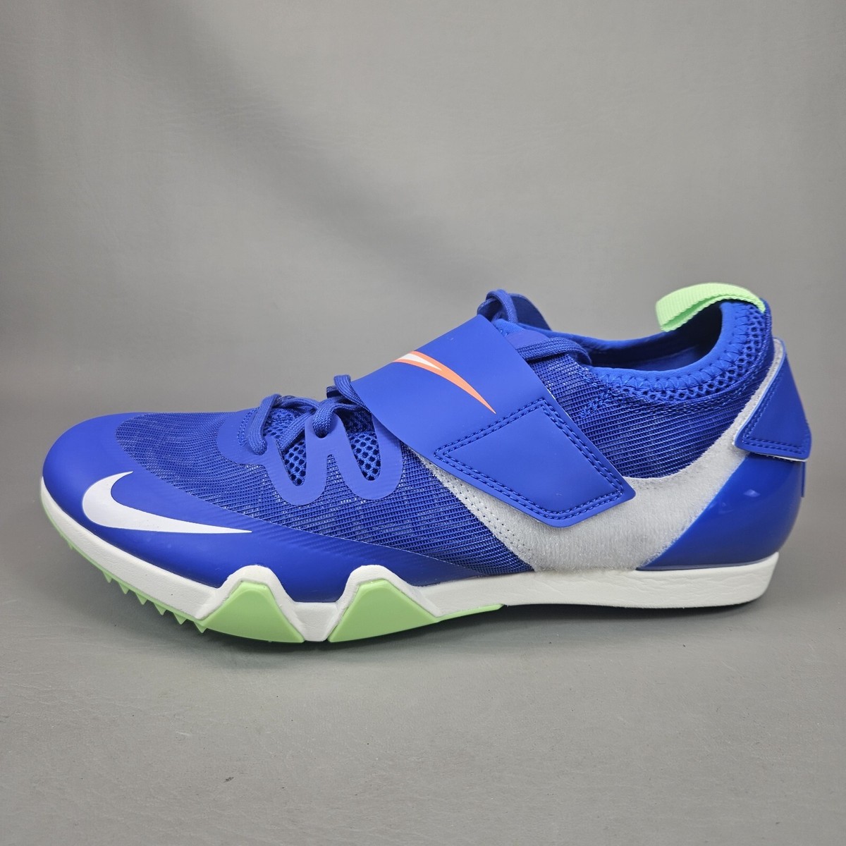 Nike Elite Track & Field Spikes Men 10 Racer Blue Pole‎ Vault AA1204-400 New Nike Pole Vault Elite Track Field Spikes Blue Mens Sz 8.5  main image 4