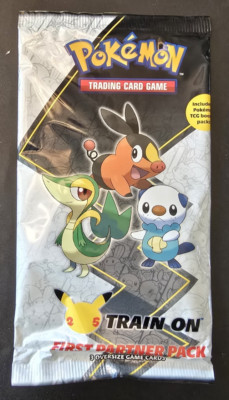 Pokémon Celebrations First Partner Unova Pack 3 Jumbo 2 Boosters New ...