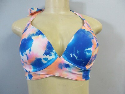 Adore Me  Women's Rimini Push Up Bikini Top Multi Color Size 32B New !!!