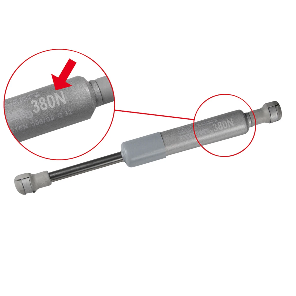Original Kesseböhmer Gasdruckdämpfer 380N Lift-o-Mat Beschlag von 