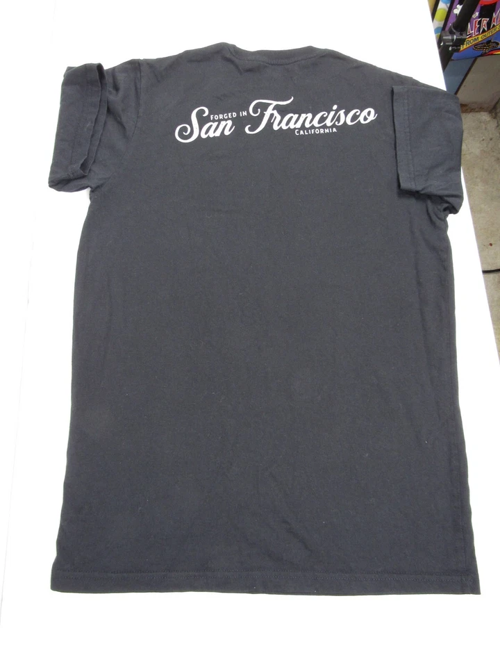 Camisa Oficial Anchor Steam Brewery Staff - Para Hombre Mediana - Negra - San Francisco Foto 4 de 4
