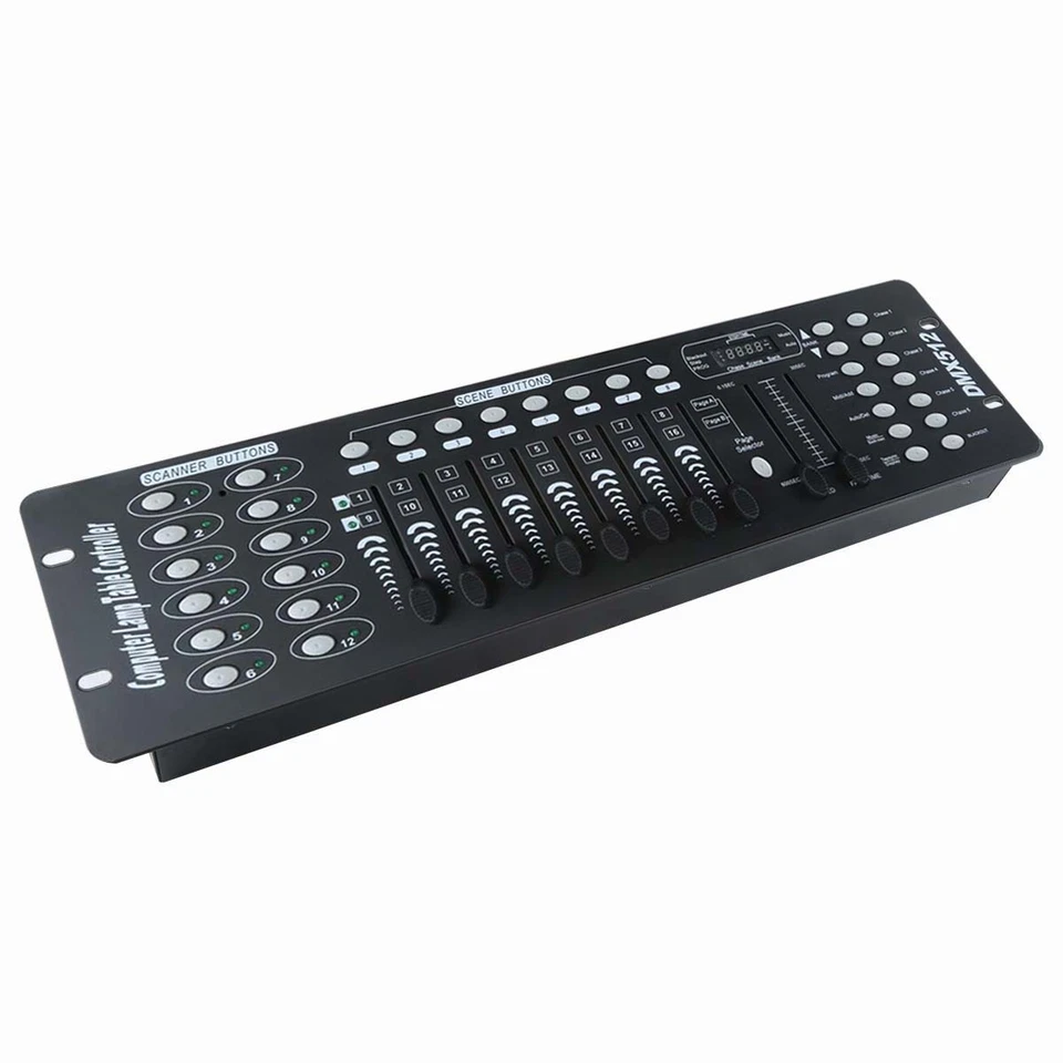 DMX 512 192 Channel Operator Console Controller For Stage DJ Party Lighting - Image 3 of 4